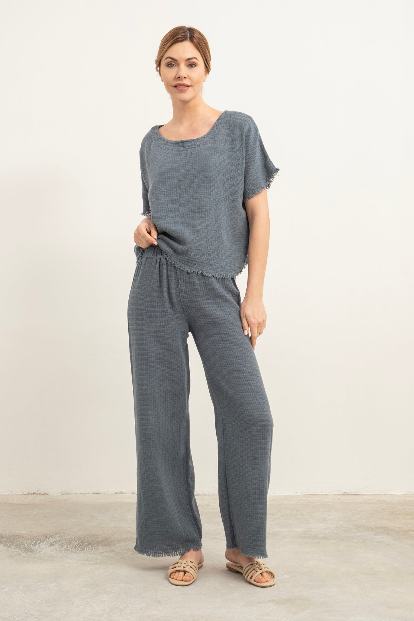 BAT SHORT SLEEVE COTTON TOPS