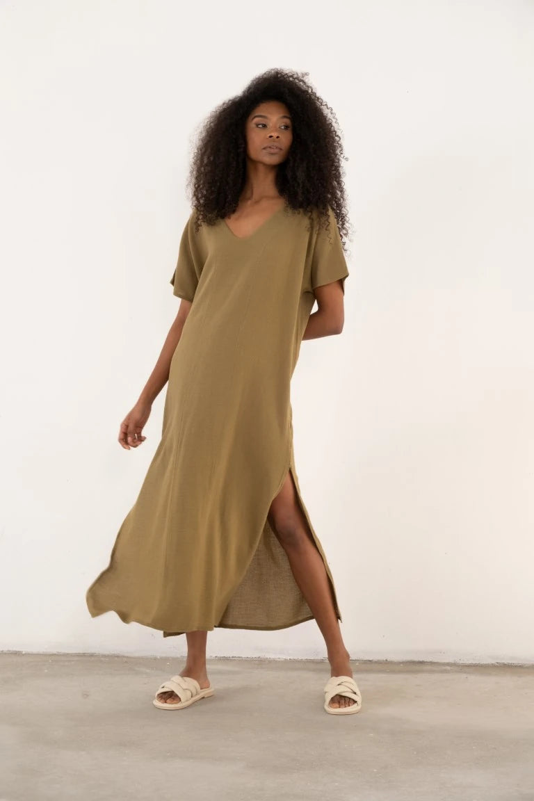 COASTAL OVERSIZE COTTON DRESS