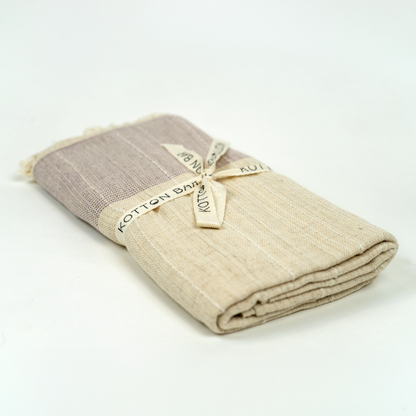Leaf Linen Peshtemal Towel