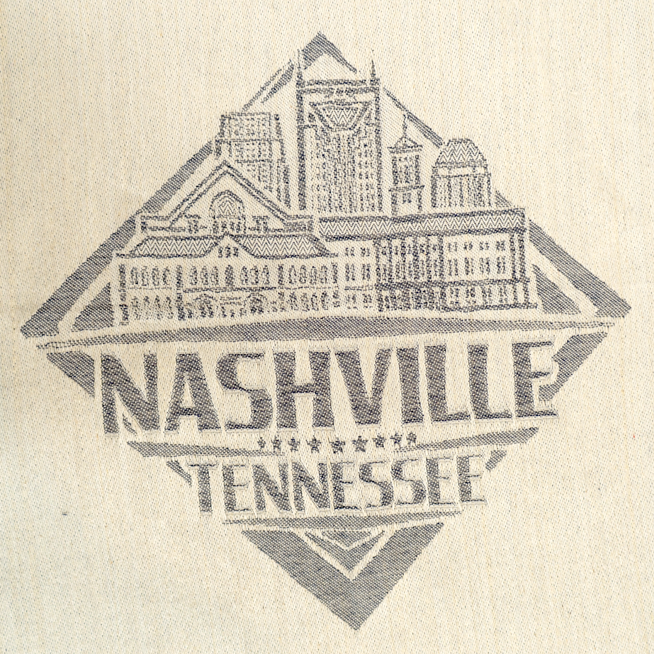 Nashville Landmark Plain Tea/Bar Towel