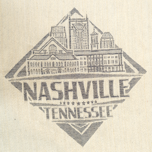 Nashville Landmark Plain Tea/Bar Towel
