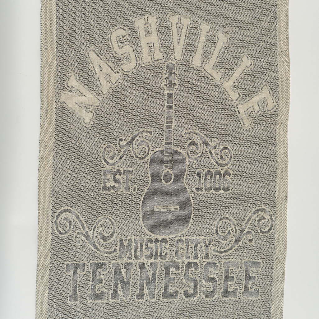 Music City Patterned Tea/Bar Towel
