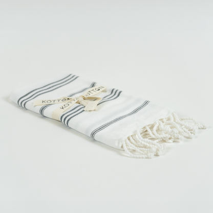 Classic Stripe Peshtemal Hand/Hair Towel