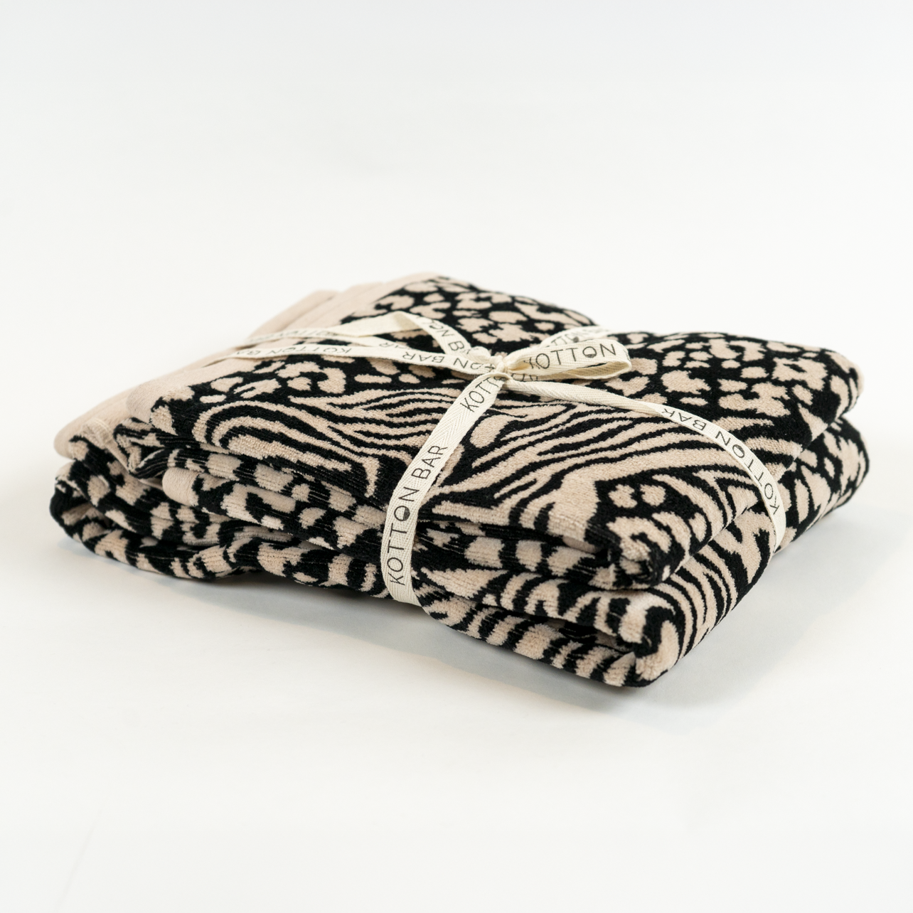Turkish Cotton Safari Print Plush Towel