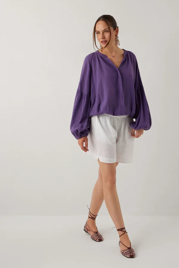 Breeze Balloon Sleeve Blouse