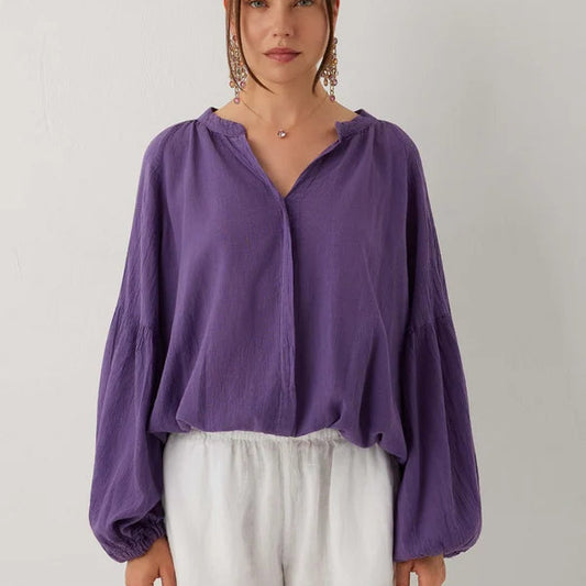 Breeze Balloon Sleeve Blouse