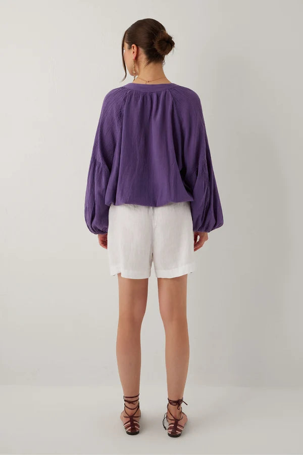 Breeze Balloon Sleeve Blouse