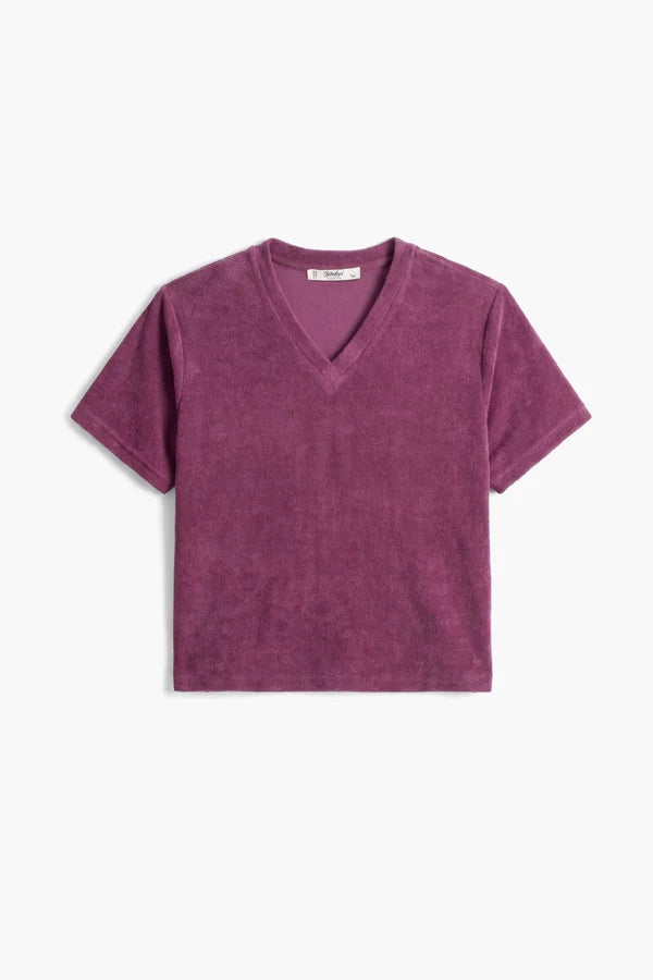 Terry Modal V Neck T-Shirt