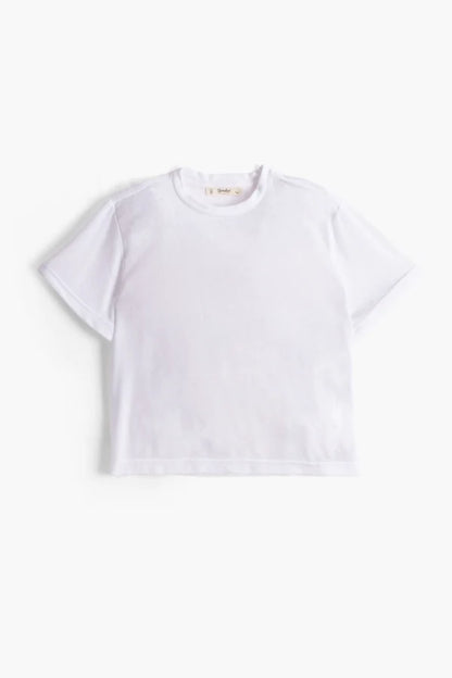 Terry Modal Crew Neck T-Shirt