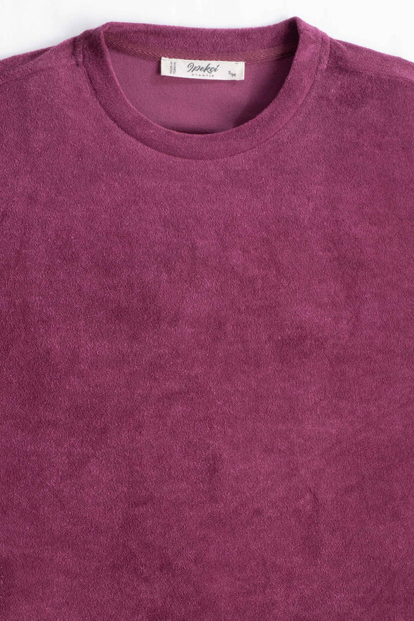 Terry Modal Crew Neck T-Shirt