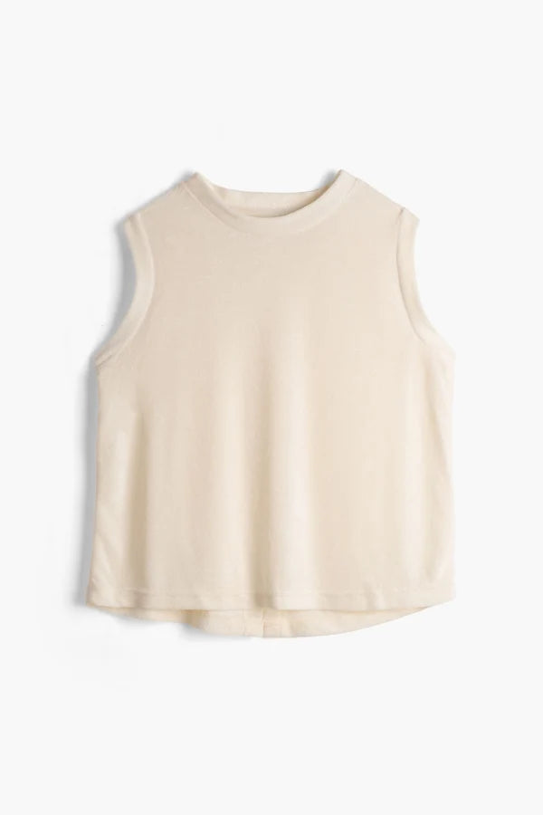 Terry Modal Sleeveless T-Shirt