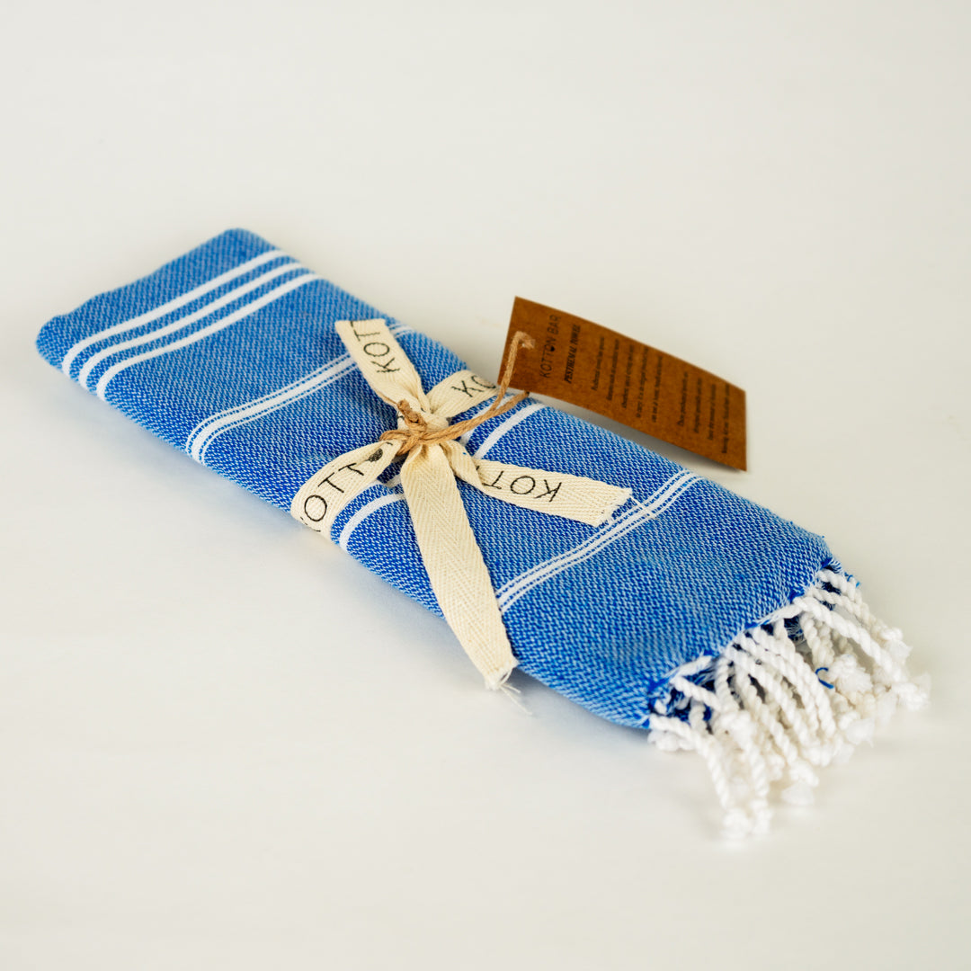 CLASSIC STRIPE PESHTEMAL HAND/ HAIR TOWEL
