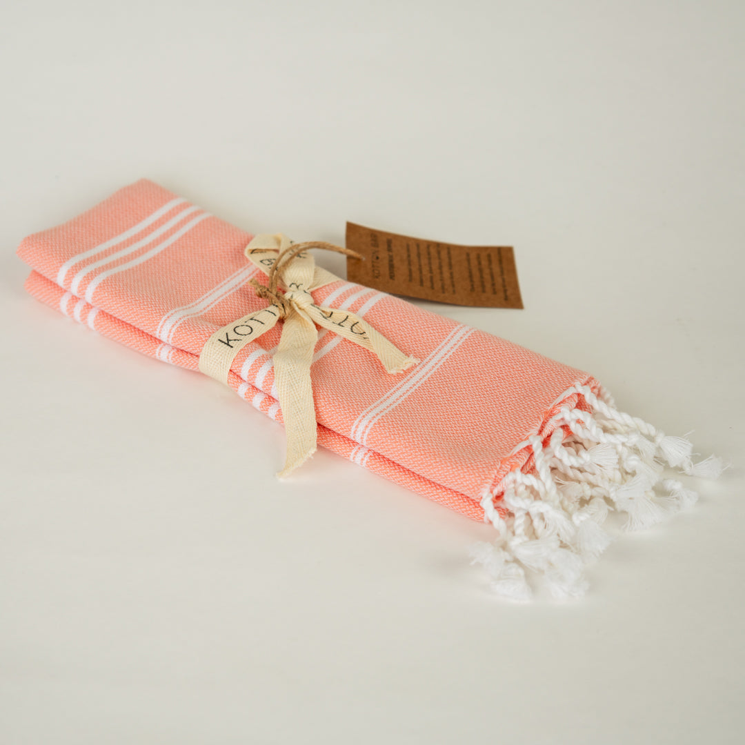 CLASSIC STRIPE PESHTEMAL HAND/ HAIR TOWEL