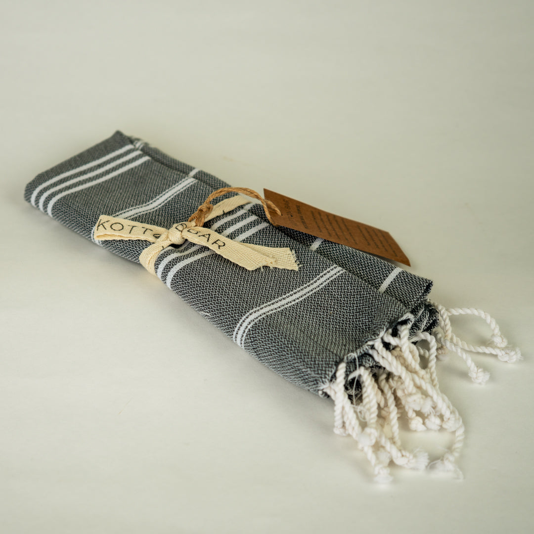 CLASSIC STRIPE PESHTEMAL HAND/ HAIR TOWEL