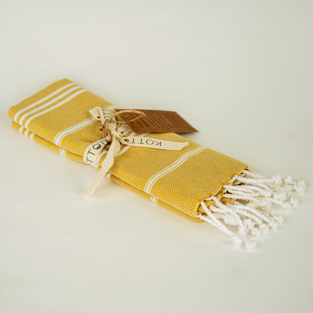 CLASSIC STRIPE PESHTEMAL HAND/ HAIR TOWEL