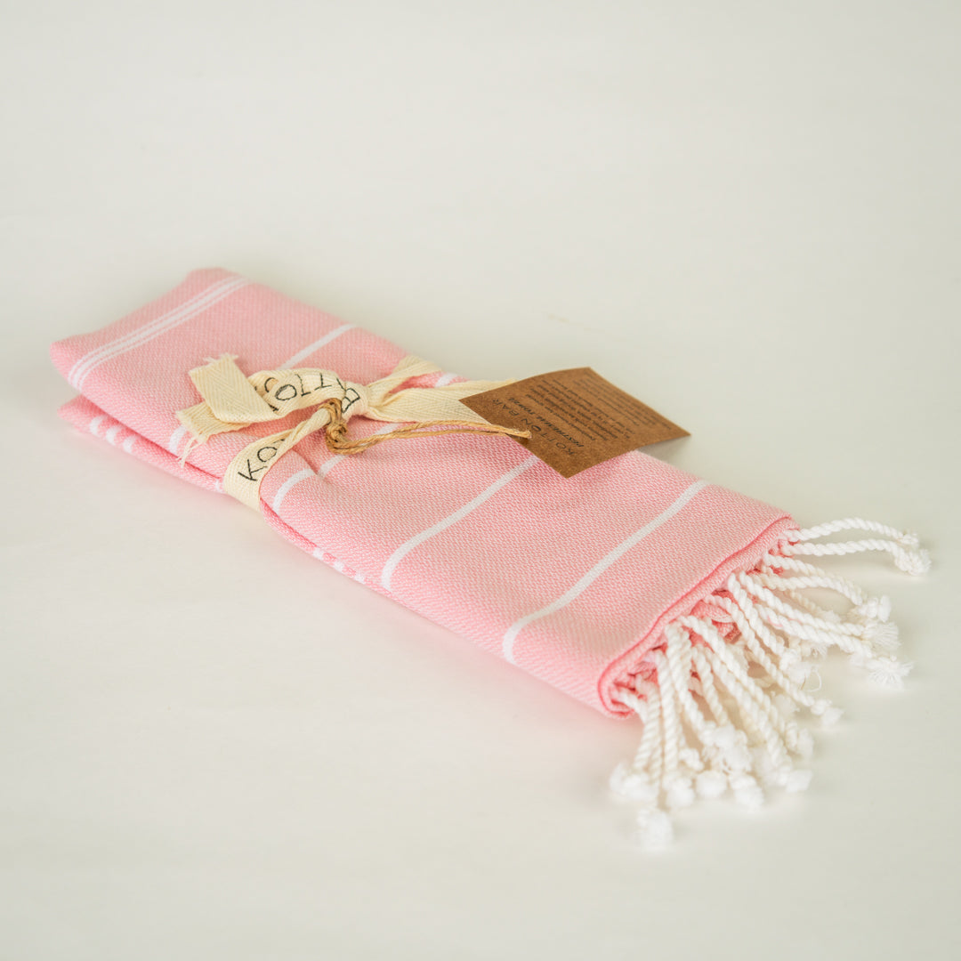 CLASSIC STRIPE PESHTEMAL HAND/ HAIR TOWEL