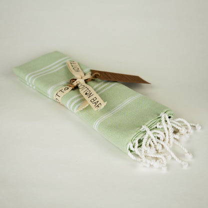 CLASSIC STRIPE PESHTEMAL HAND/ HAIR TOWEL
