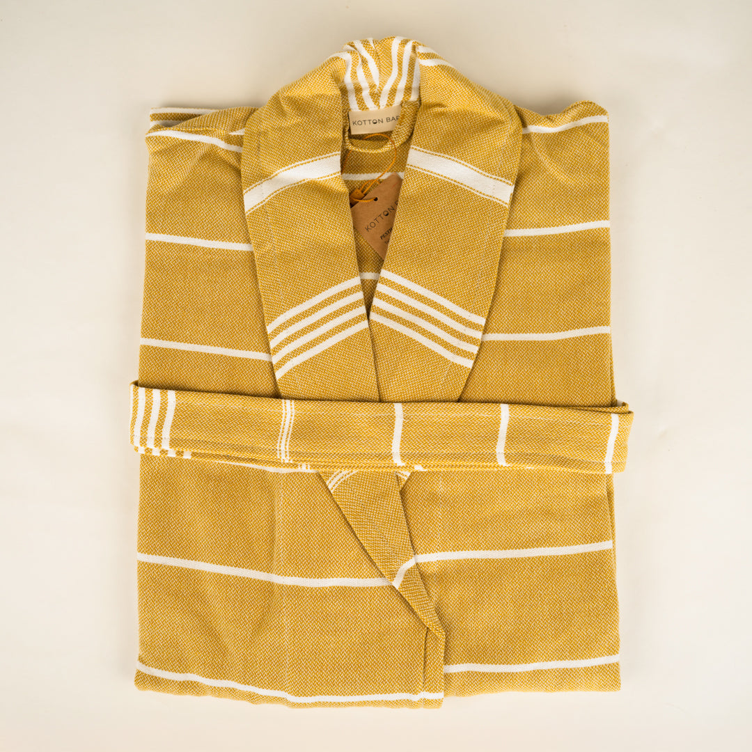 CLASSIC STRIPE TURKISH BATHROBE