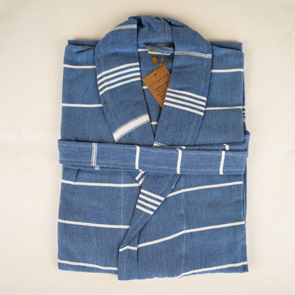 CLASSIC STRIPE TURKISH BATHROBE