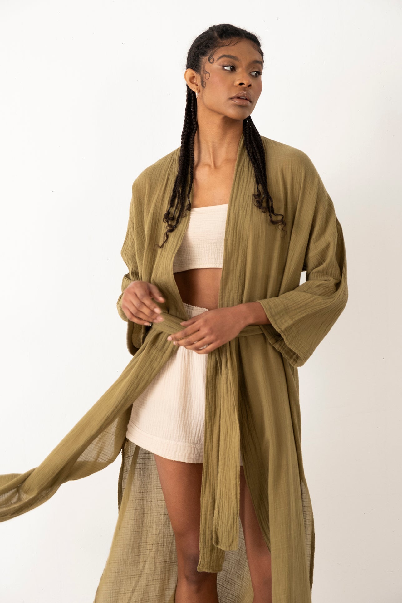 COTTON BREEZY KIMONO