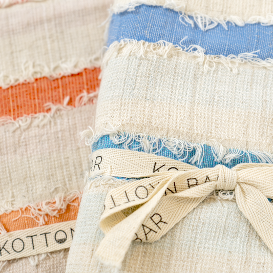 Harbor Stripe Peshtemal Towel