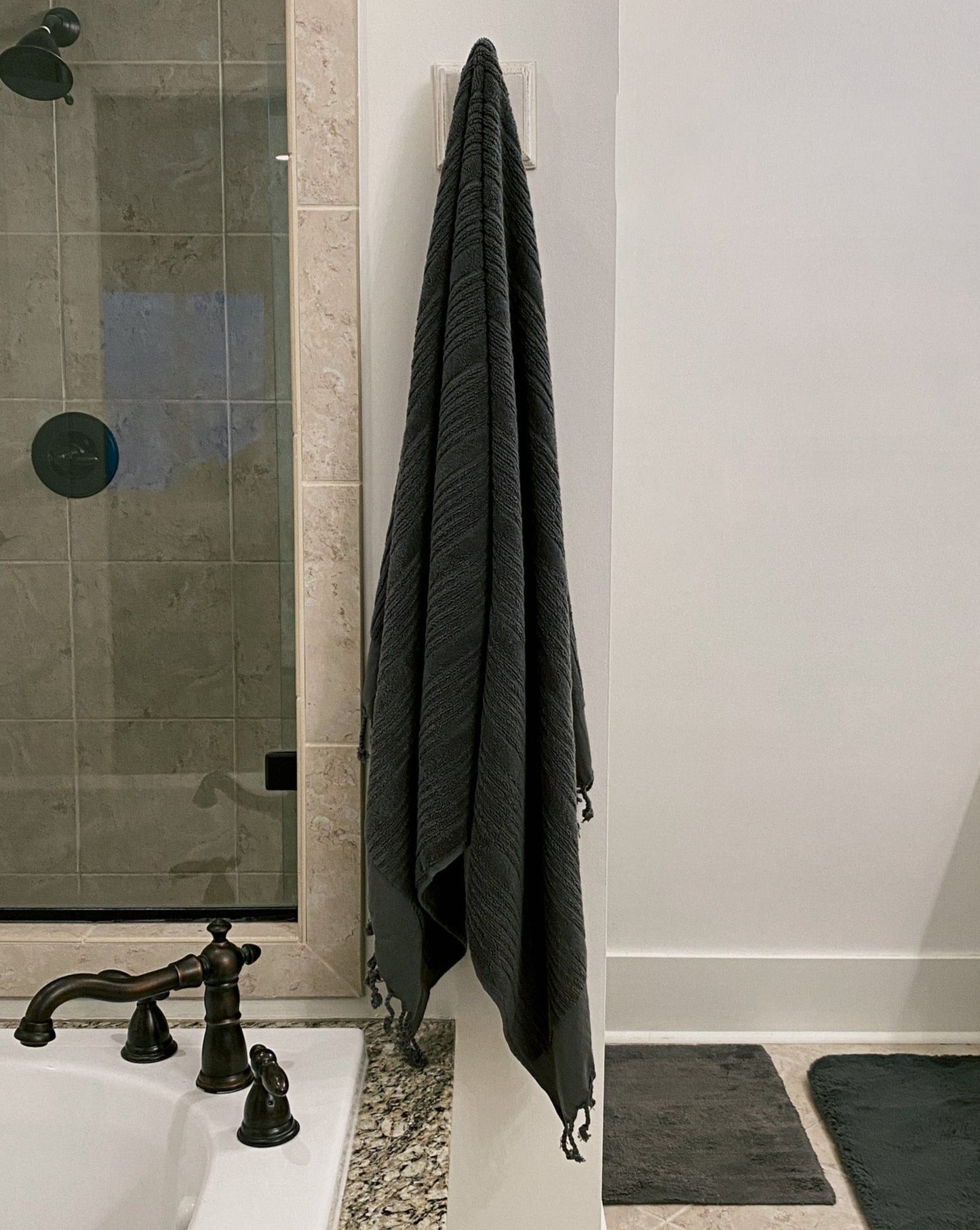RIBBED TERRY TOWEL