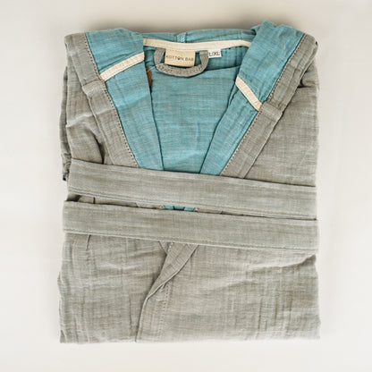 MUSLIN ROBE/ BATHROBE