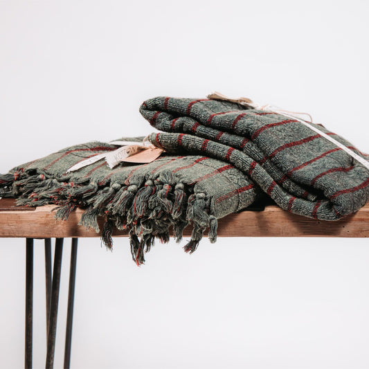 STONEWASHED TERRY TOWEL