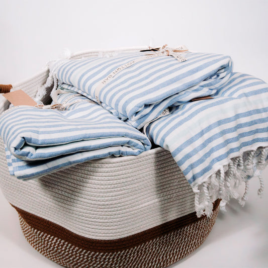 STRIPED TERRY TOWEL