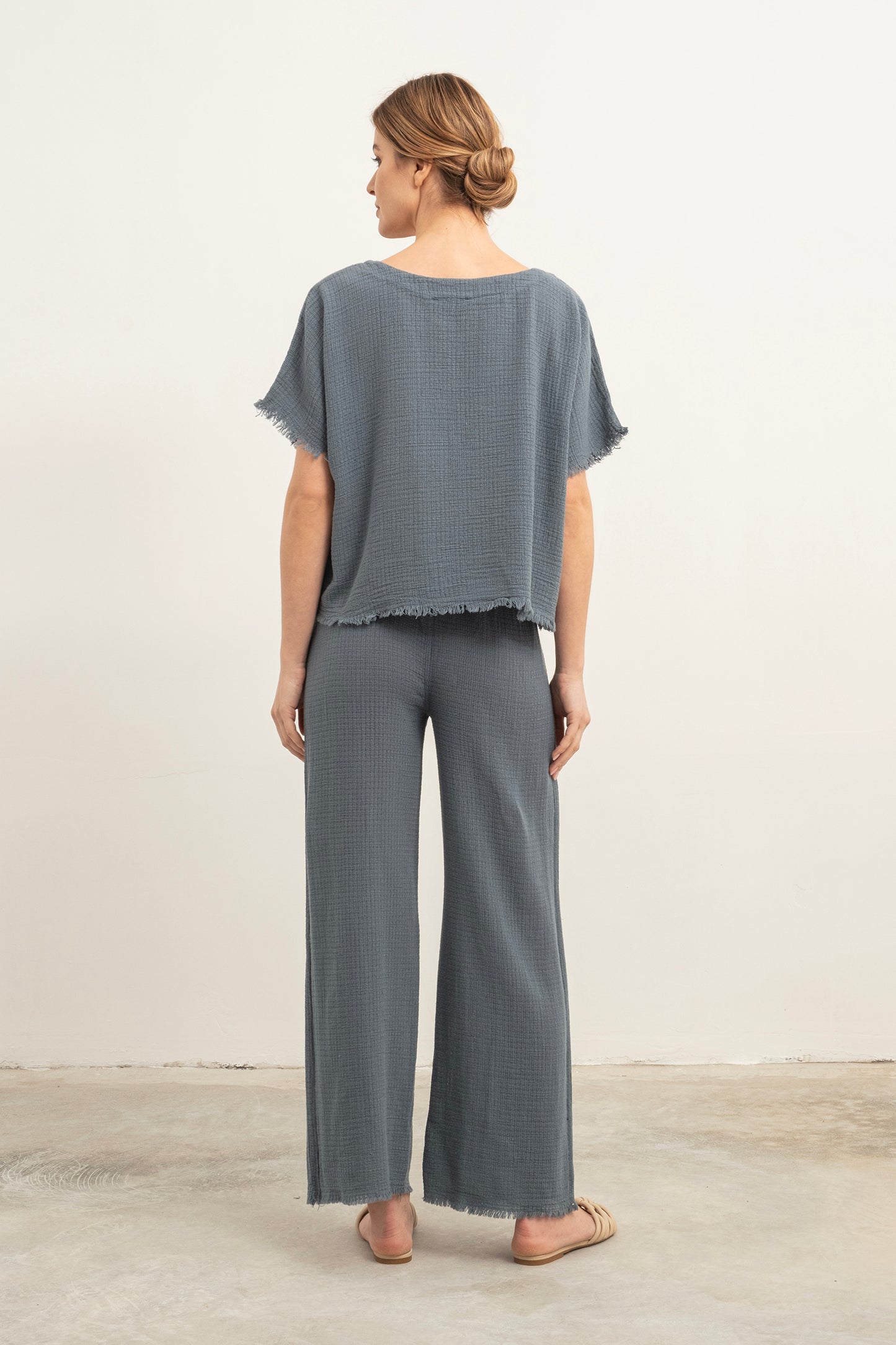 BAT SHORT SLEEVE COTTON TOPS