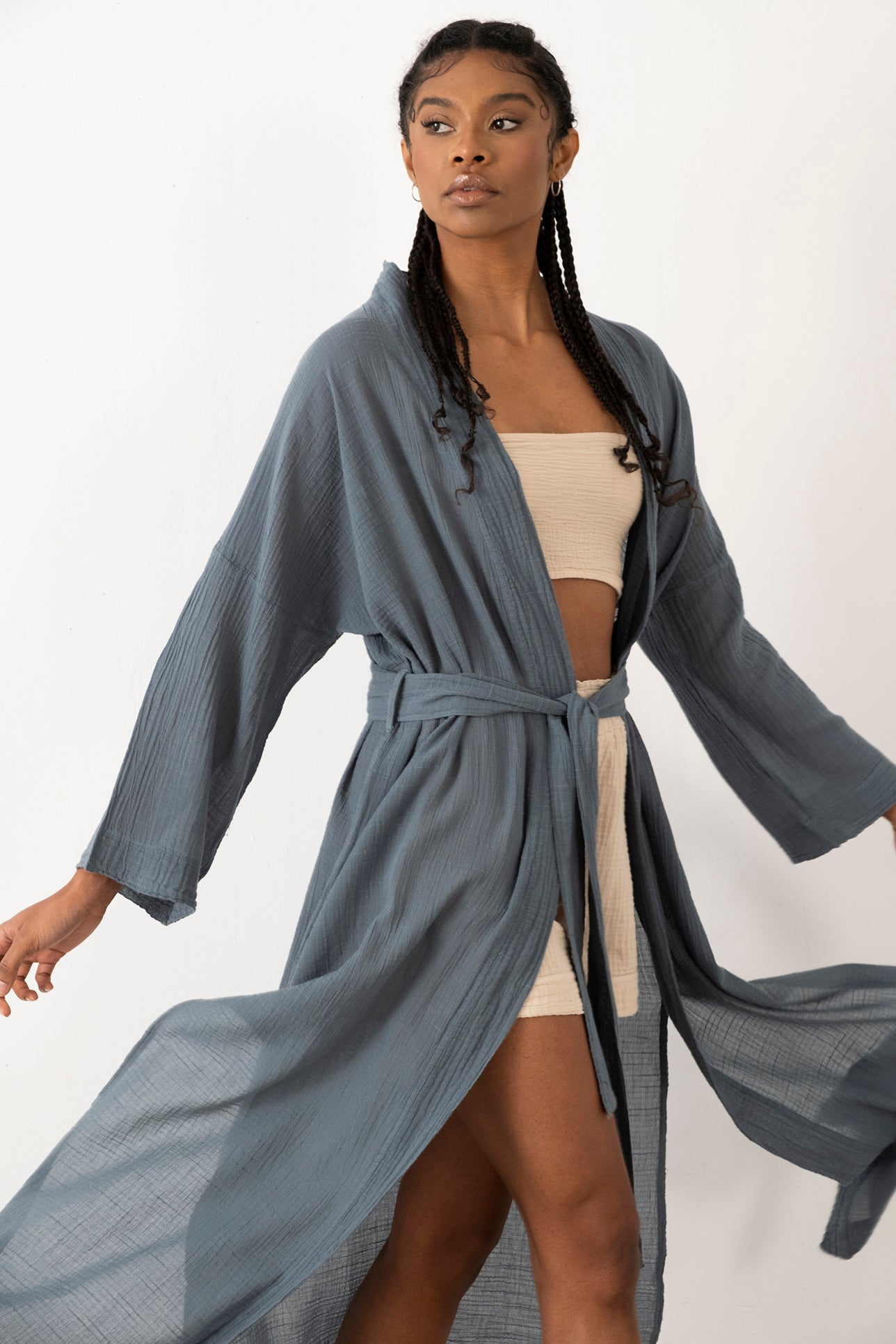 COTTON BREEZY KIMONO