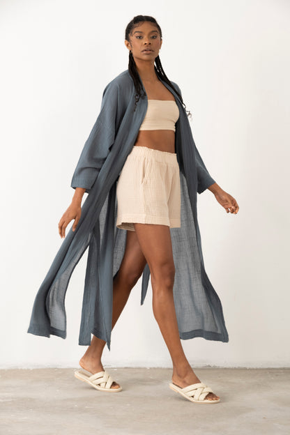 COTTON BREEZY KIMONO