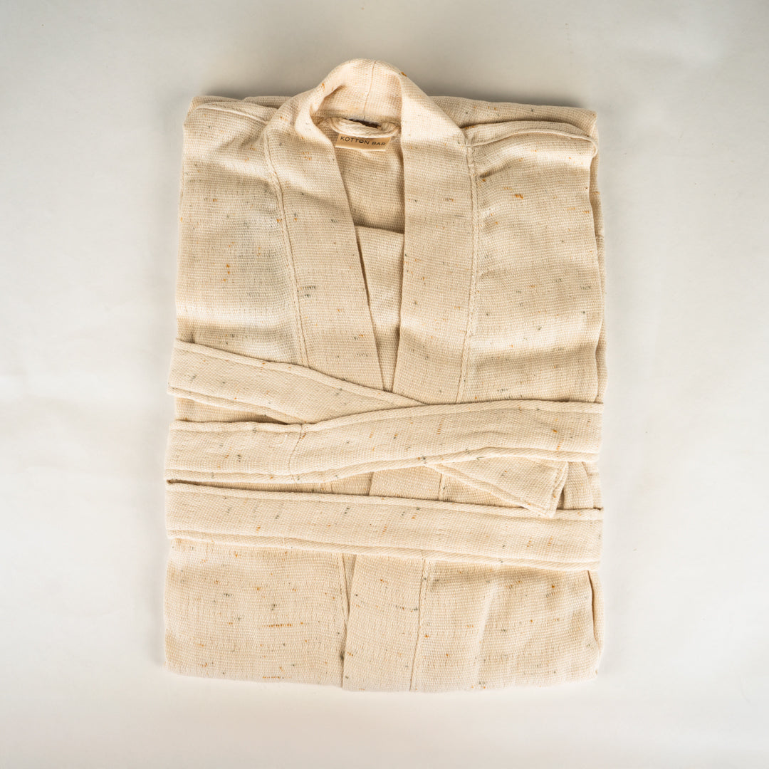 MUSLIN SANDY BATHROBE/ ROBE