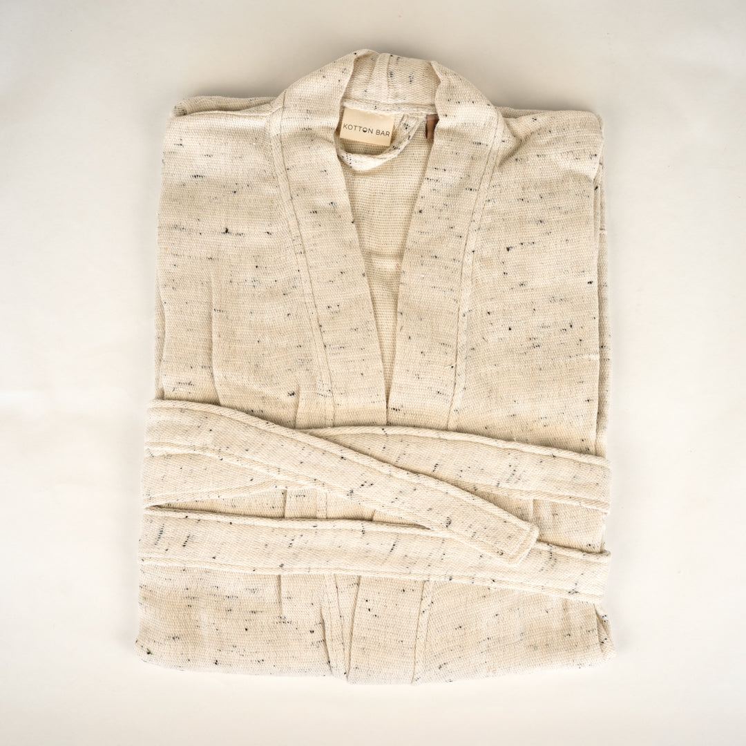 MUSLIN SANDY BATHROBE/ ROBE