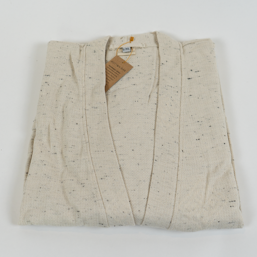 Sandy Muslin Bathrobe