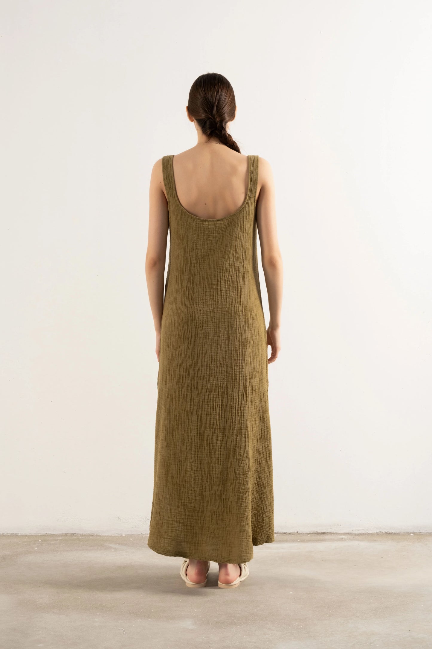 MUSLIN MAXI DRESS