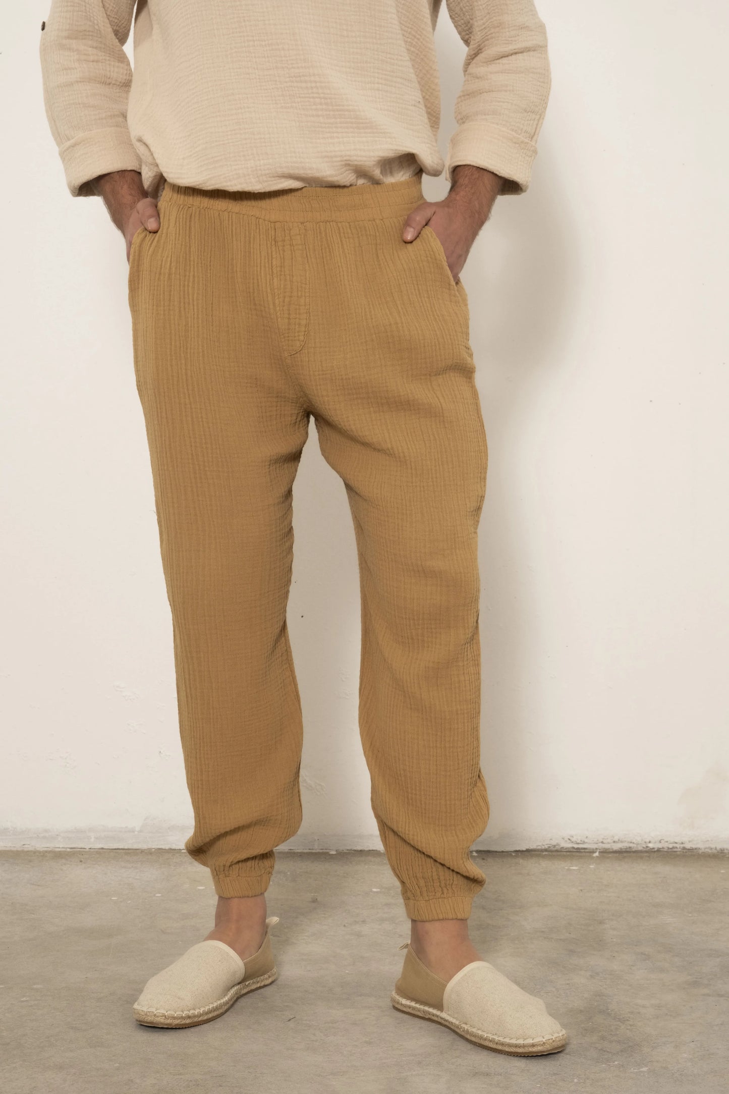 UNISEX JOGGER MUSLIN PANTS
