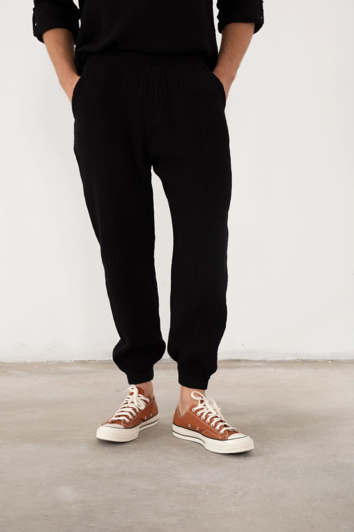 UNISEX JOGGER MUSLIN PANTS
